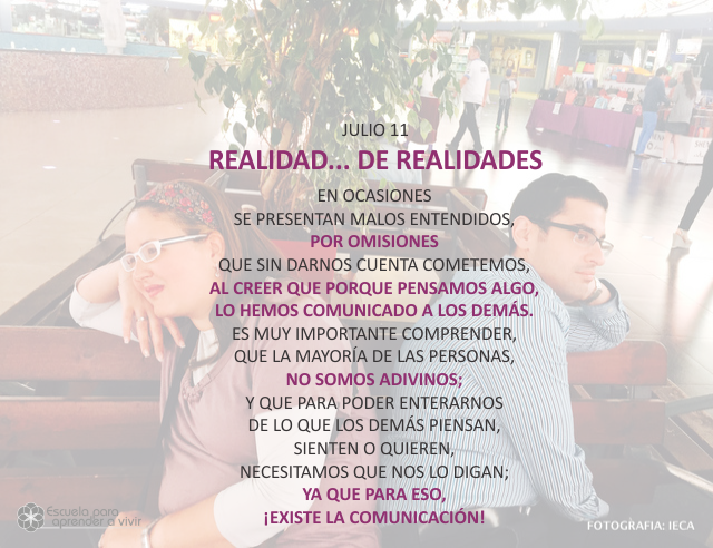 Realidad... de realidades